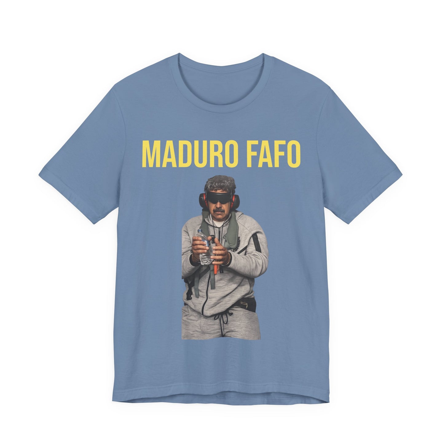 Camiseta Maduro FAFO – Meme Icónico, Unisex, Algodón, Cuello Redondo