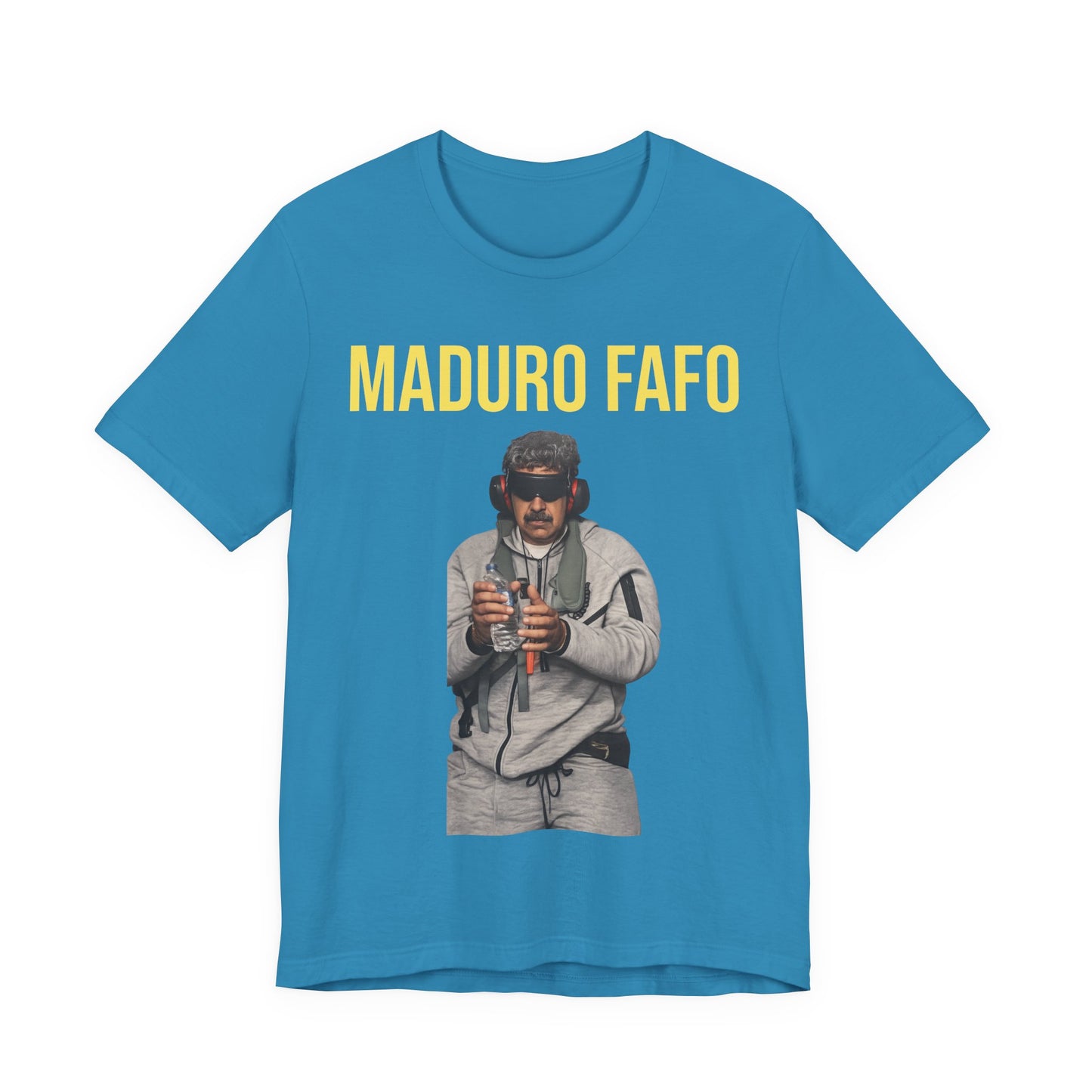 Camiseta Maduro FAFO – Meme Icónico, Unisex, Algodón, Cuello Redondo