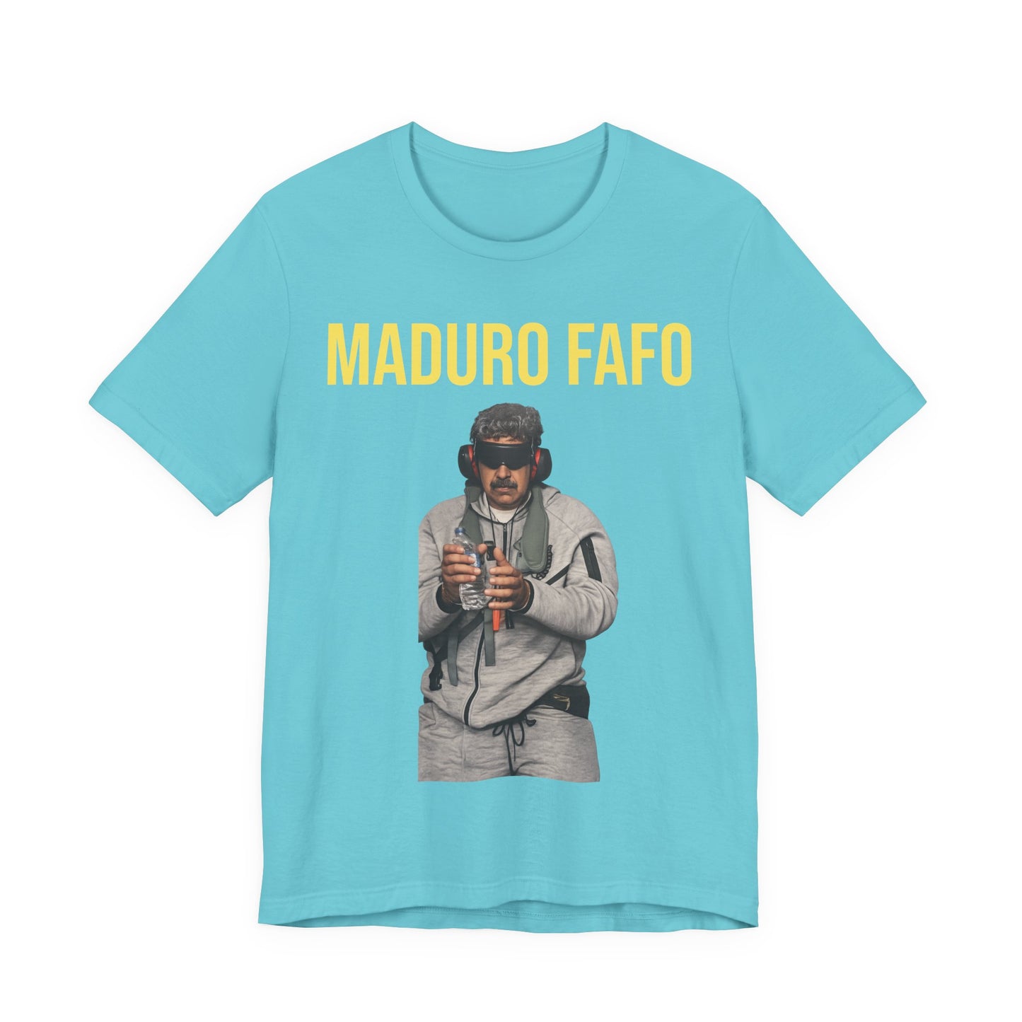 Camiseta Maduro FAFO – Meme Icónico, Unisex, Algodón, Cuello Redondo